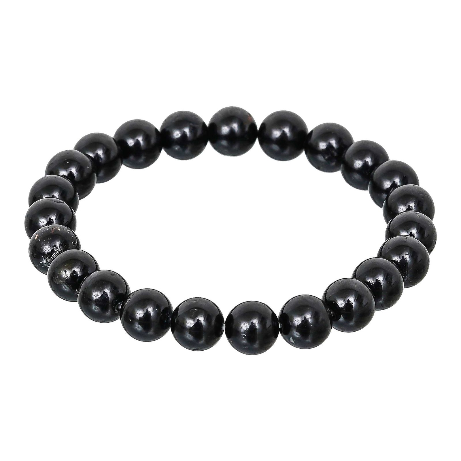 Black Obsidian Bracelet for Women Men's Gifts - Protection Healing Crystal Bracelet - 8mm Gemstone Beaded Adjustable